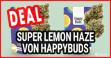 Premium CBD Blüten erleben: Der Super Lemon Haze von HappyBuds im Detail