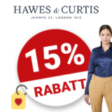 15% Hawes & Crutis Gutschein