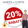 20% Hawes & Crutis Gutschein