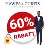 60% Hawes & Crutis Gutschein