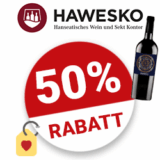50% Hawesko Gutschein