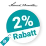2% Heinrich Obermüller Rabatt – Newsletter