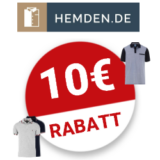 10€ Hemden.de Gutschein