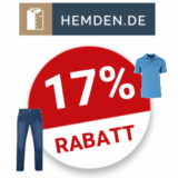 17% Hemden.de Gutschein