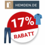 17% Hemden.de Gutschein