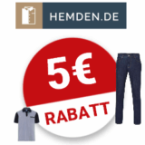 5€ Hemden.de Gutschein