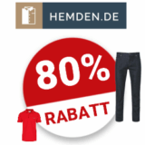 80% Hemden.de Gutschein