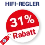 31% Hifi-Regler Rabatt – Auf Auspackartikel