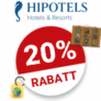 20% Hipotels Gutschein