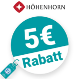 5€ Höhenhorn Rabatt – Newsletter