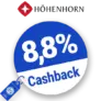 8,8% Höhenhorn Cashback – AUF ALLES