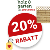 20% Holz-und-Garten Gutschein