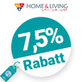 7,5% Home & Living Rabatt – AUF ALLES