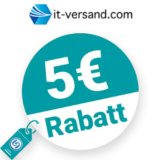 5€ IT-Versand Rabatt – Newsletter