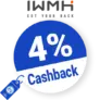 4% IWMH Cashback – AUF ALLES