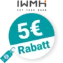 5€ IWMH Rabatt – Newsletter