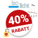 40% Isolicht Gutschein