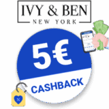 5€ Ivy & Ben Cashback