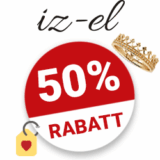 50% iz-el Gutschein