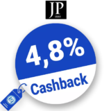 4,8% JP1880 Cashback – AUF ALLES