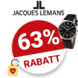 63% Jacques Lemans Gutschein