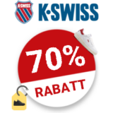 70% K-Swiss Gutschein
