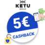 5€ KETU Berlin Cashback