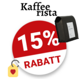 15% Kaffeerista Gutschein