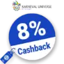 8% Karneval Universe Cashback – AUF ALLES
