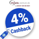 4% Kfzteile-Zentrum Cashback – AUF ALLES