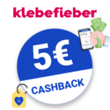 5€ Klebefieber Cashback