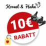10€ Kornet und Hahn Gutschein