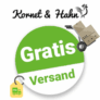 Kornet und Hahn Gutschein Gratis Versand