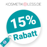 15% Kosmetik4less Rabatt – Newsletter