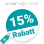 15% Kosmetik4less Rabatt – Newsletter