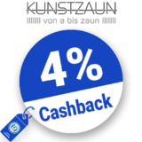 4% Kunstzaun.de Cashback – AUF ALLES