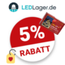 5% LEDLager Gutschein