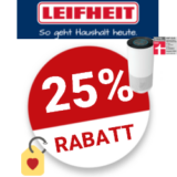 25% Leifheit Gutschein
