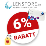 6% Lenstore Gutschein