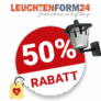 50% Leuchtenform24 Gutschein