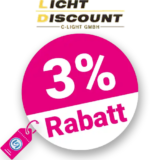 3% Lichtdiscount Gutschein – Auf Lampen und Leuchten