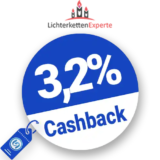 3,2% Lichterketten Experte Cashback – AUF ALLES