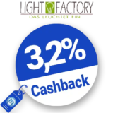 3,2% Light-Factory Cashback – AUF ALLES