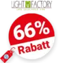 66% Light-Factory Rabatt – Sale
