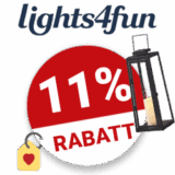 11% Lights4fun Gutschein