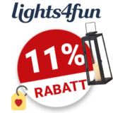 11% Lights4fun Gutschein