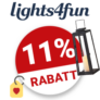 11% Lights4fun Gutschein