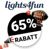 65% Lights4fun Gutschein