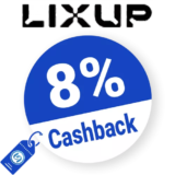 8% LixUp Rabatt – Cashback
