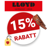 15% Lloyd Gutschein